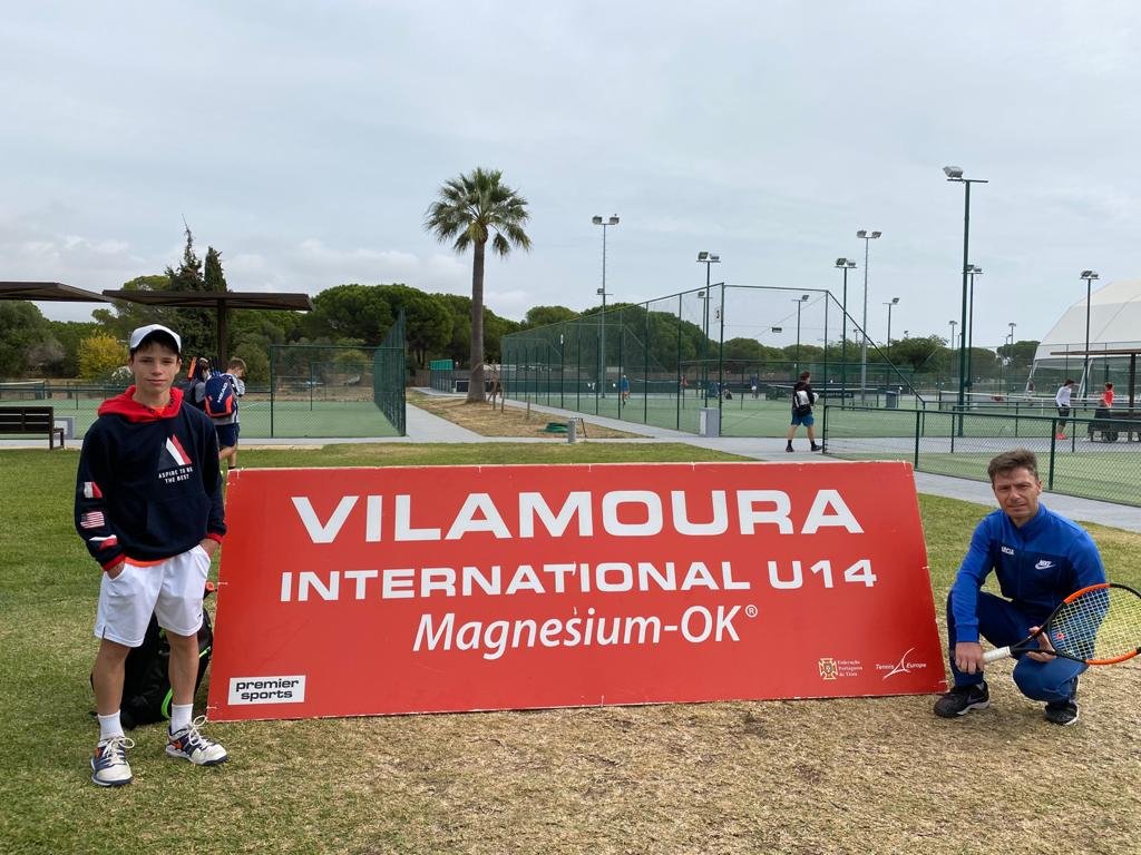 Portugal en un tennis europe en Portugal